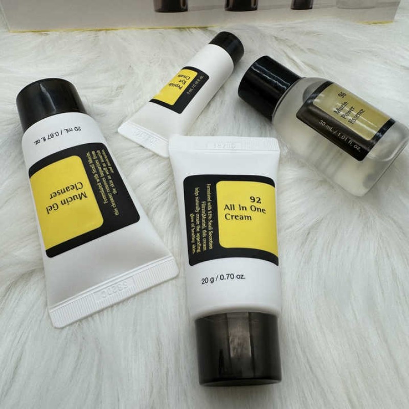 Snail Skin Care Set Factory - Cossrx Mucin Wash Serum Moisturizer