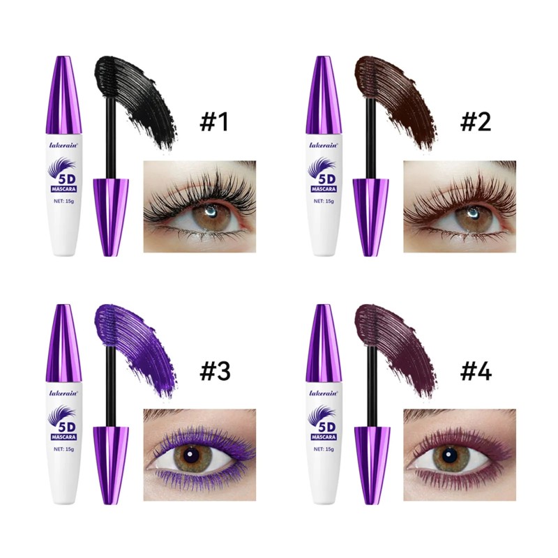 Mascara Factory - Waterproof Thick 4d Silk Fiber Curling