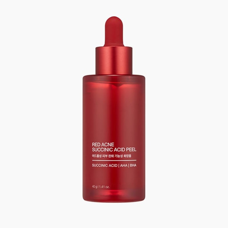 Face Exfoliator Serum Manufacturer - 50ml Medicub Red Acne Succinic Acid