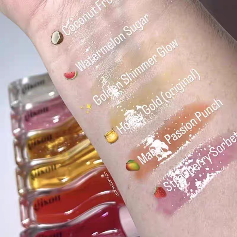 Honey Strawberry Lip Oil Factory - New Hydrating Nourishing Shine