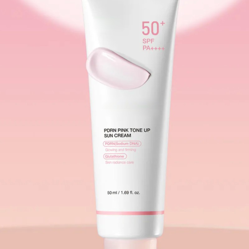 Pink Tone Sun Cream Manufacturer - 50ml Medicubb Pdrn SPF50+ Protection