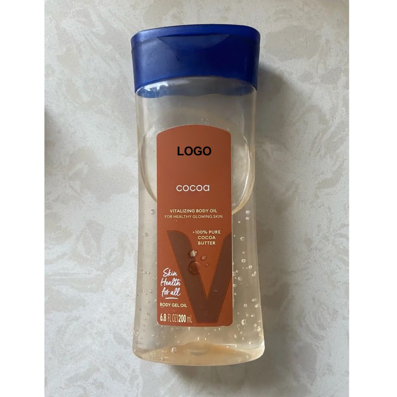 Body Gel Oil Factory - 200ml Vaselline Cocoa Rose Vitamin