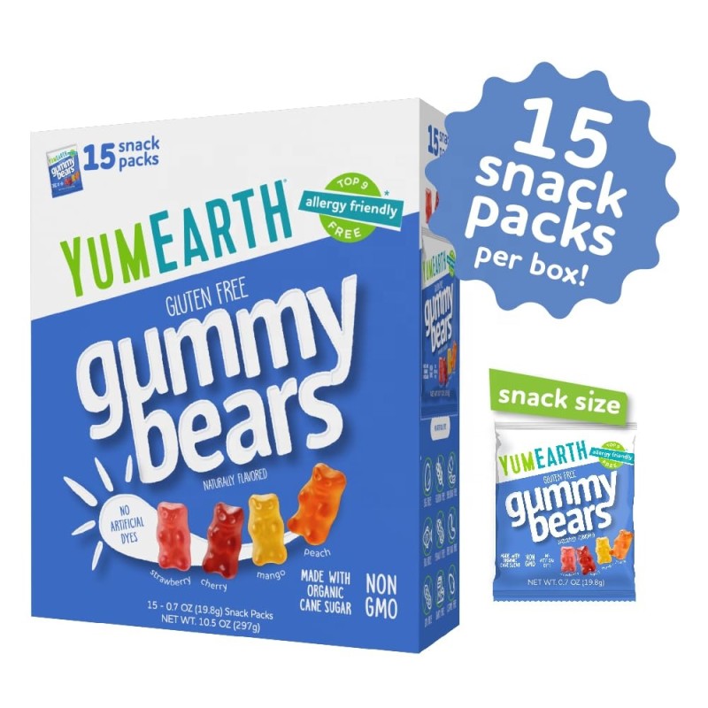 Premium Organic Gummies - USDA Certified Vegan