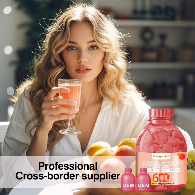 Selenium Peptide Powder - Cranberry Probiotic Drink