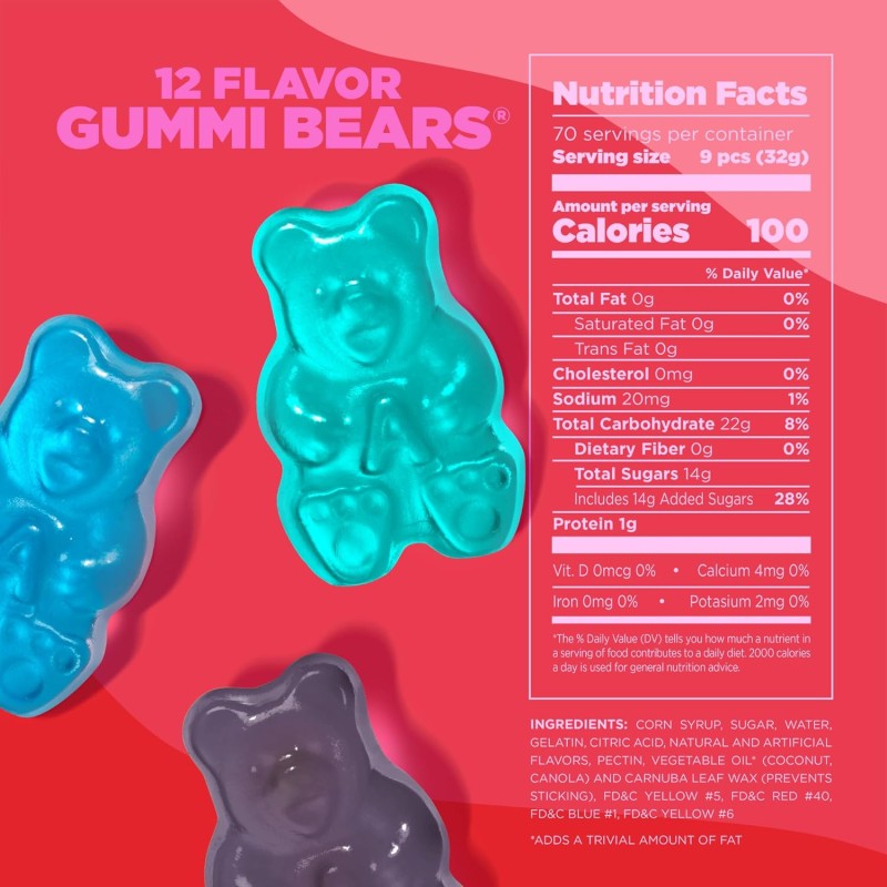 Healthy Gummy Bears - Vegan Gluten Free Snack