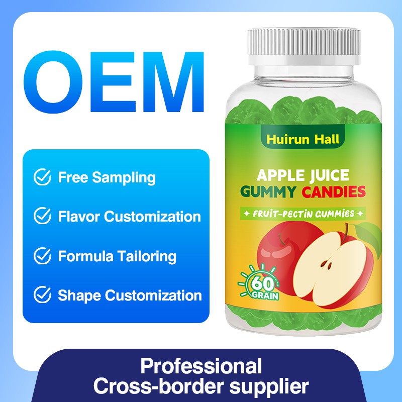 Apple Gummy Candy - OEM Juice Pectin Customizable