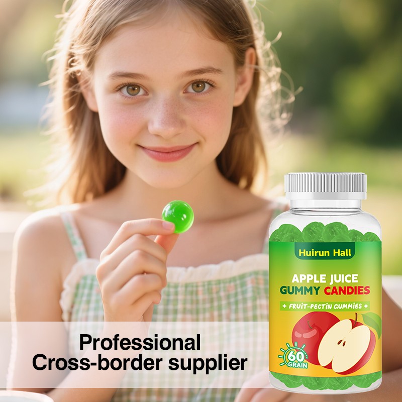Apple Gummy Candy - OEM Juice Pectin Customizable