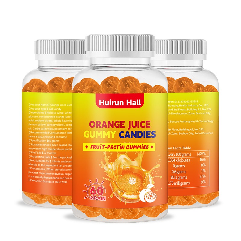 Mandarin Orange Gummies - OEM Pectin Candy Custom