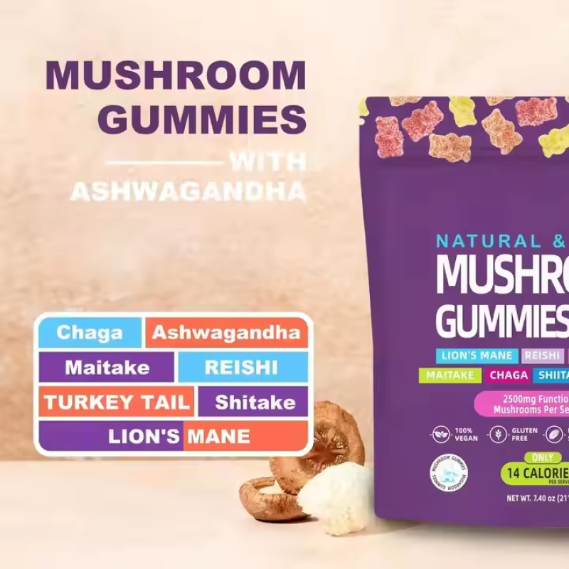 Lion's Mane Gummies - Organic Mushroom Supplement
