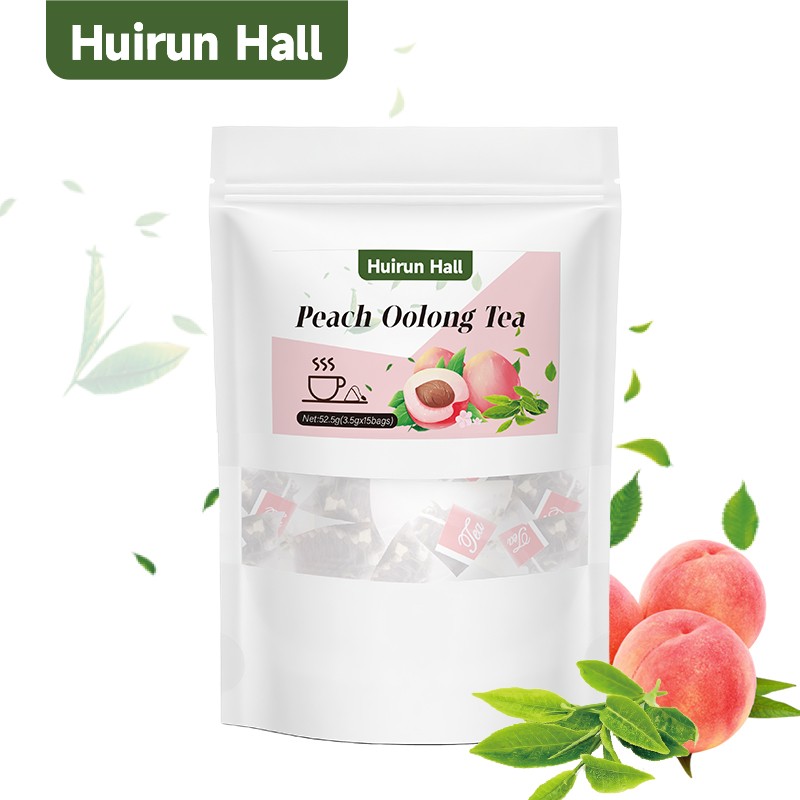 Peach Herb Tea - Popular Flavor Pyramid Sachets