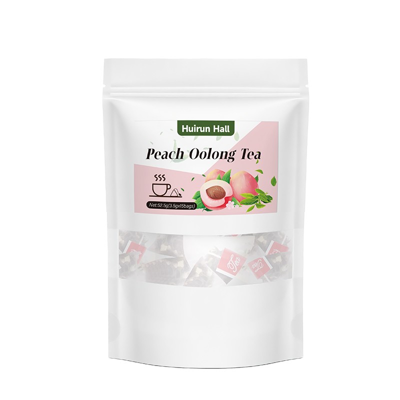 Pyramid Tea Bags - Premium Peach Herb Easy Brew