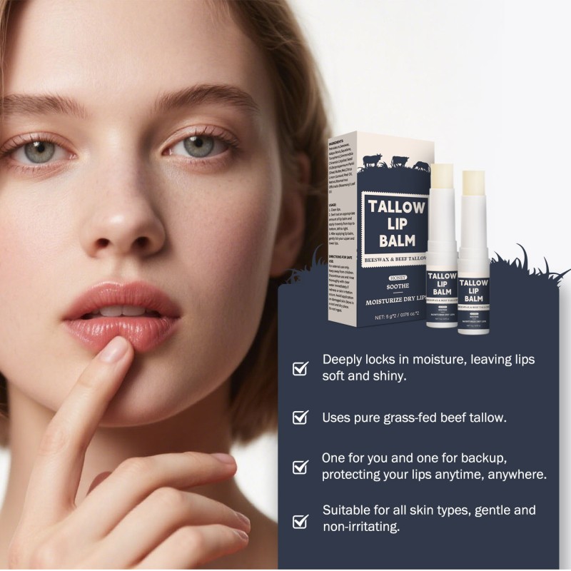 Avocado Lip Balm - Deep Hydration Barrier Repair