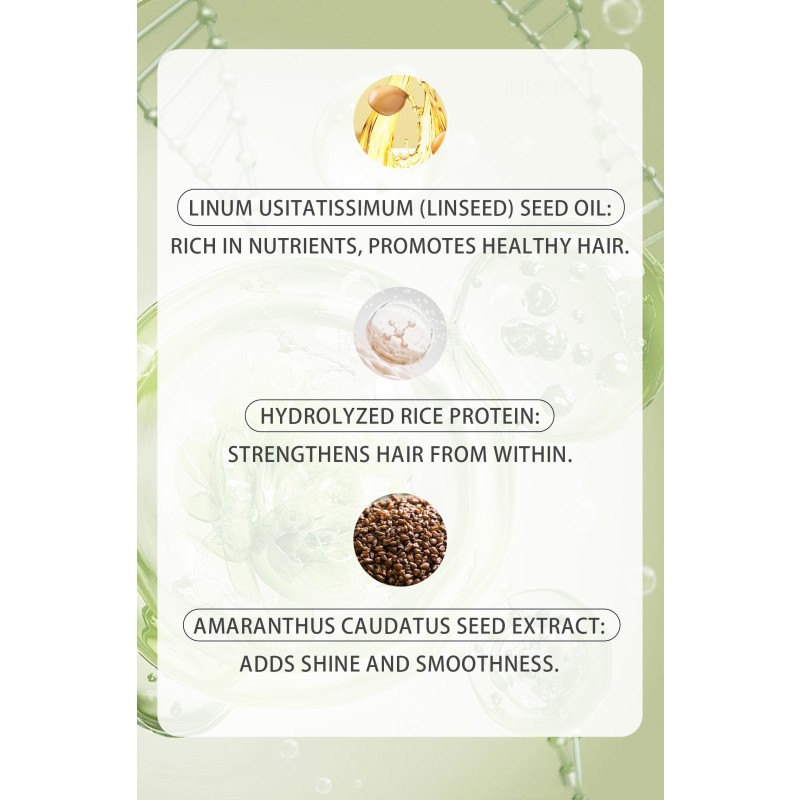 Collagen Hair Mask - Hydrolyzed Leave in Repair