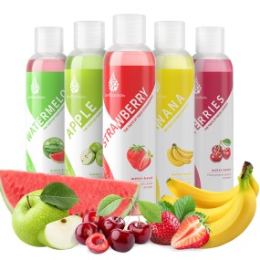Fruit Lubricant 200ml - Watermelon Banana Strawberry