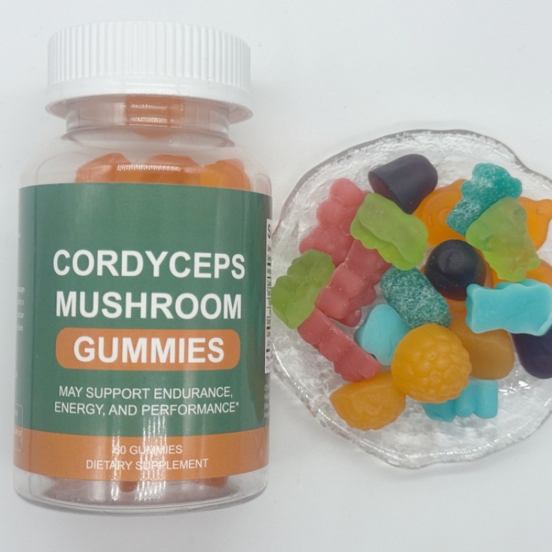 Lions Mane Mushroom Gummies OEM Cordyceps Gummies Reishi Gummies
