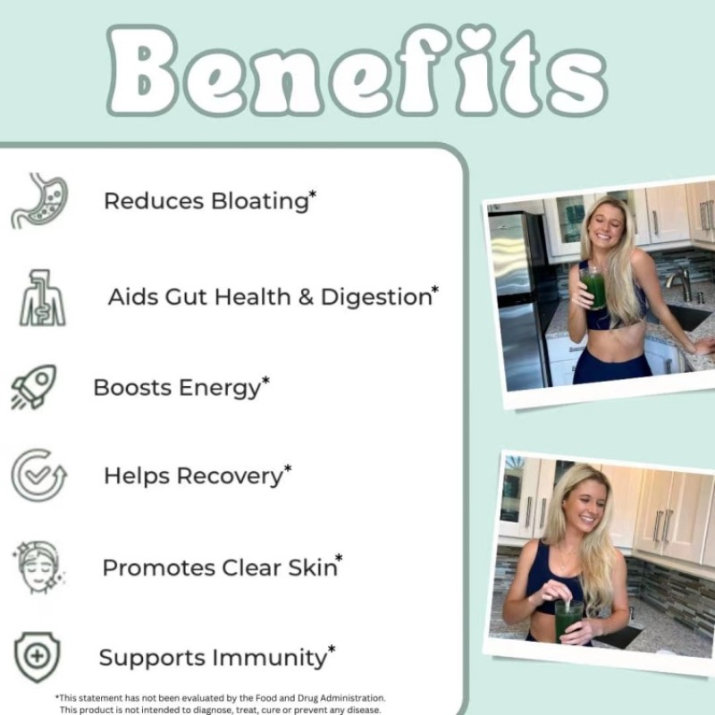 Private Label Health Supplement Super Food Super Greens Super Food Green Mixed Powder Super Greens Powder