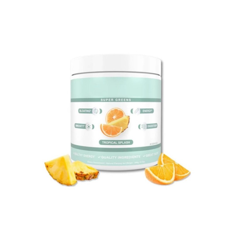 OEM Immune boost Herbal Supplements Superfood Super Greens Super Food Green Mixed Powder Super Greens Powder