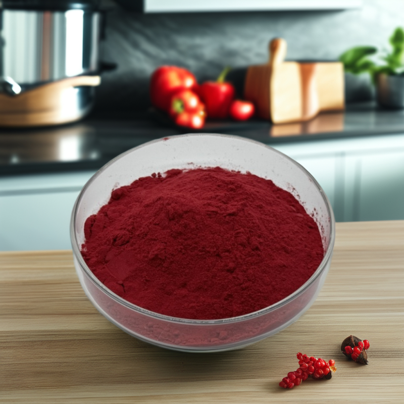 Food Coloring Red Yeast Rice Extract Monascus Red CAS 39944-62-2