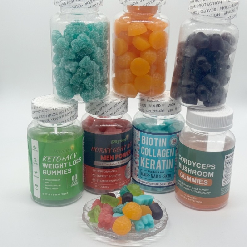 Lions Mane Mushroom Gummies OEM Cordyceps Gummies Reishi Gummies