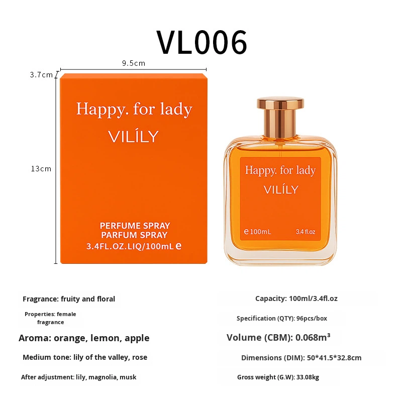 Women Perfume Factory - Custom 100ml Glass Bottle Design