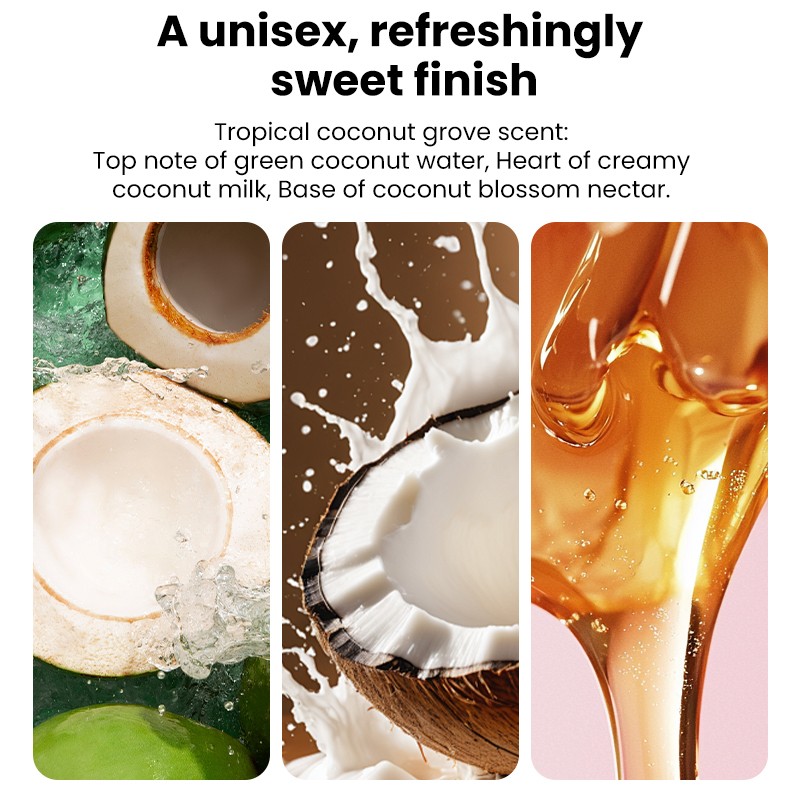 Shower Gel Factory - MULAN Coconut Nourishing Hydrating Relaxing