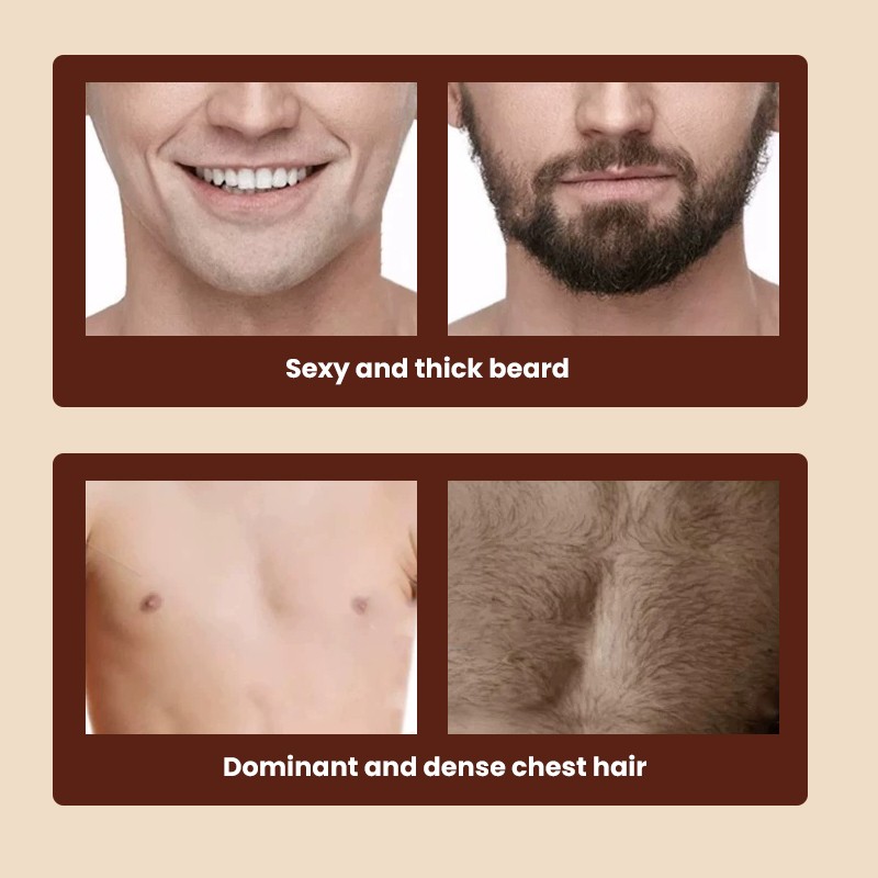 Beard Care Set Manufacturer - MULAN Men Organic Serum Oil Dense