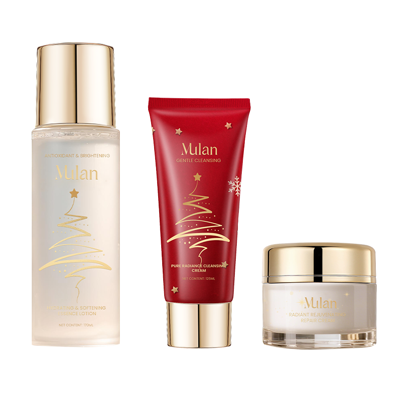 Skincare Gift Set Factory - MULAN Limited Edition Christmas Almond