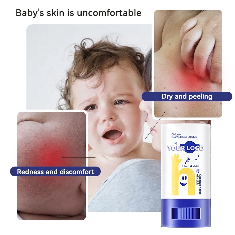 Body Moisturizer Manufacturer - MULAN 15g Coconut Horse Oil Baby