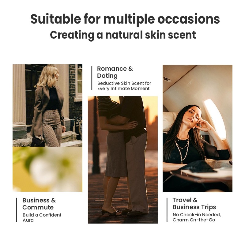 Body Spray Manufacturer - MULAN Luxurious Portable Pear Peony