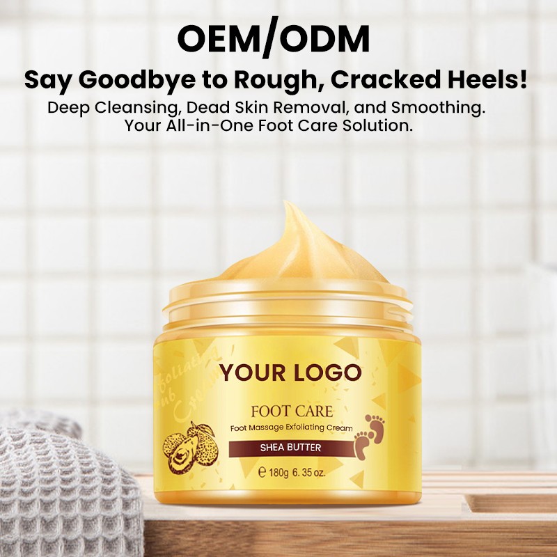 Foot Scrub Factory - MULAN Exfoliating Cream Pedicure Callus Dissolving