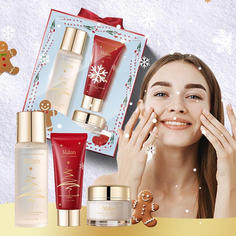 Skincare Gift Set Factory - MULAN Limited Edition Christmas Almond