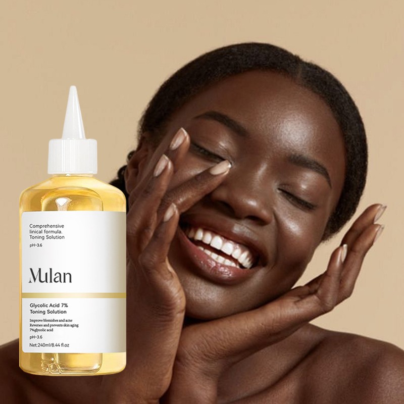 Clarifying Toner Factory - MULAN 7% Glycolic Acid Private Label