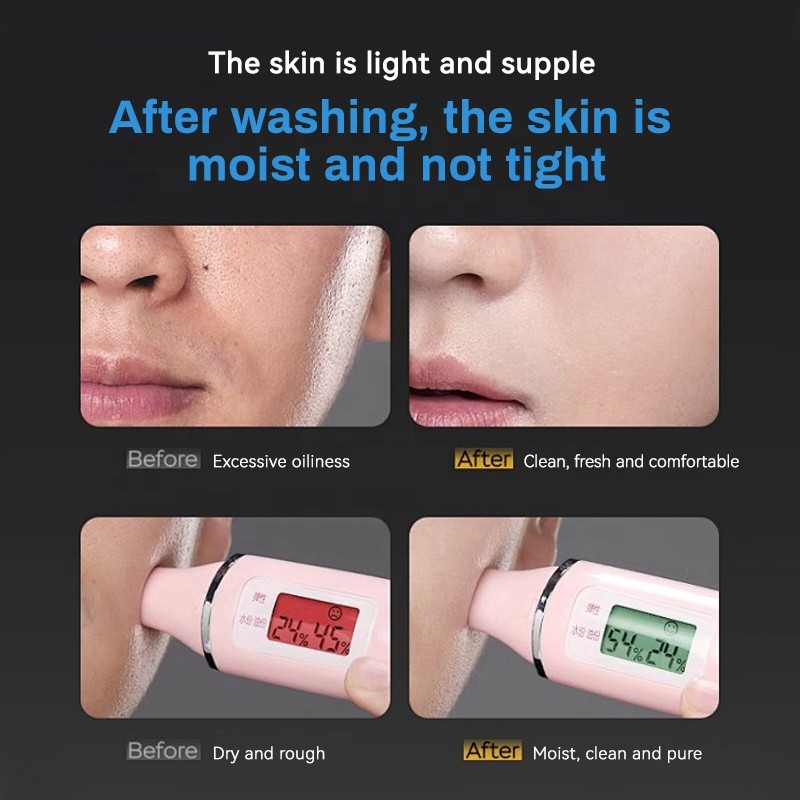 Facial Cleanser Factory - MULAN 500ml Customizable Men Amino Acid