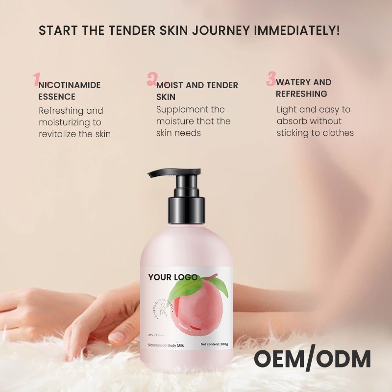 Body Lotion Manufacturer - MULAN Own Brand Nicotinamide Whitening