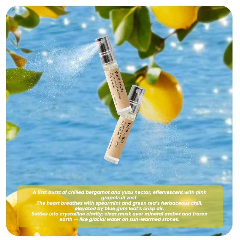 Perfume Sample Factory - MULAN OEM Custom Mini 5ml Mint Lemon