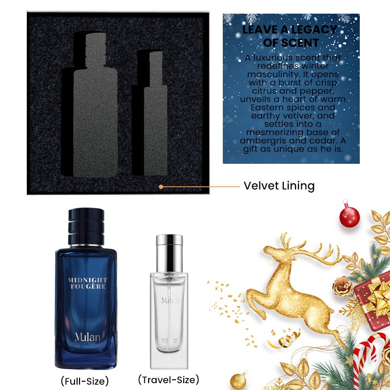 Men Perfume Set Factory - MULAN Christmas Gift Sets Spray Form