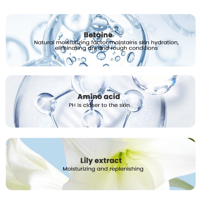 Facial Cleanser Factory - MULAN Hydrating Private Label Sensitive