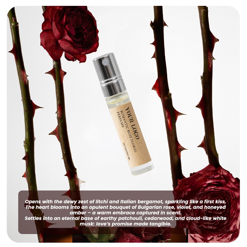 Perfume Samples Manufacturer - MULAN Miniature Rose Floral Travel