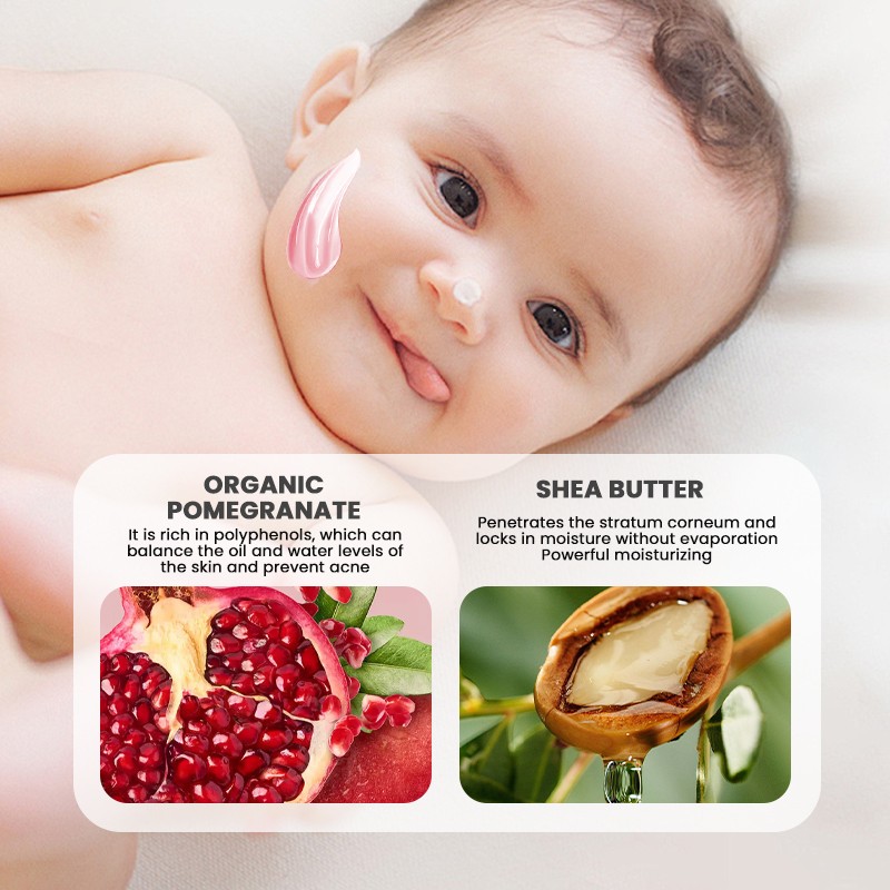 Refreshing Cream Factory - MULAN Organic Pomegranate Children Night