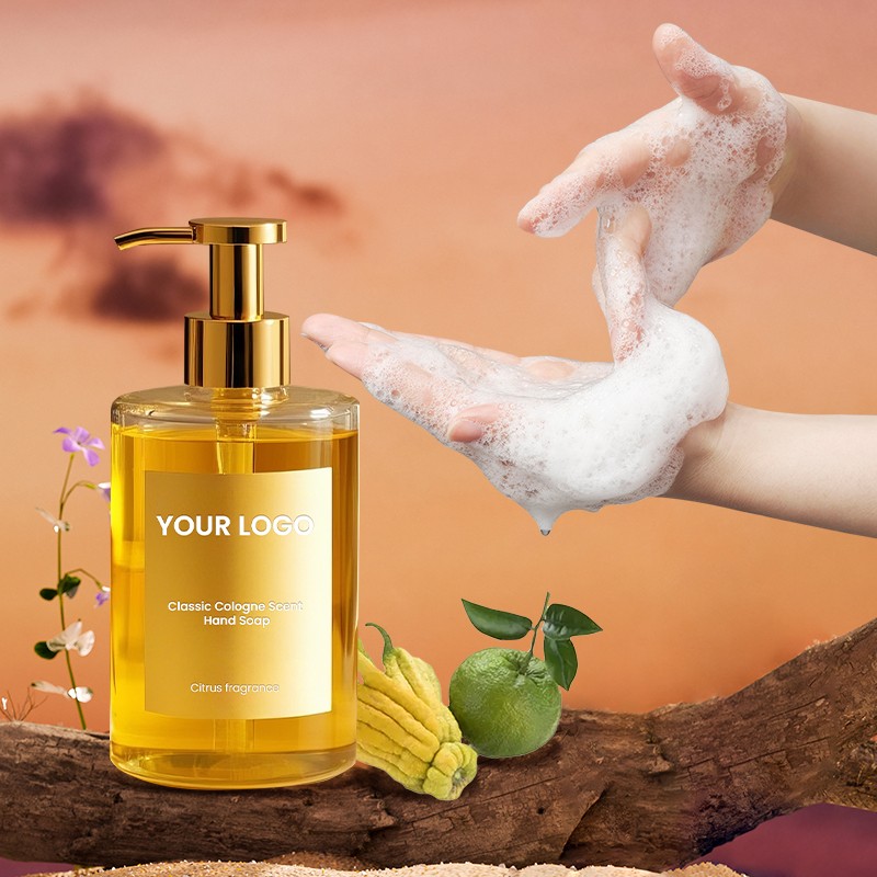 Hand Sanitizer Factory - MULAN Custom Brand Logo Hydrating Citrus