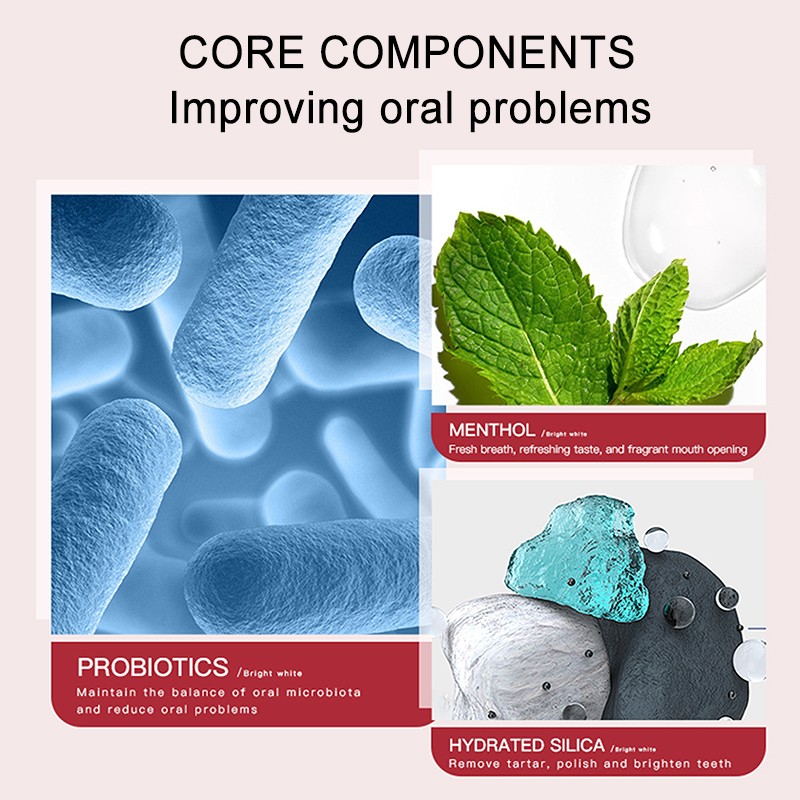 Toothpaste Factory - MULAN OEM Probiotic Whitening 120g Fresh Mint