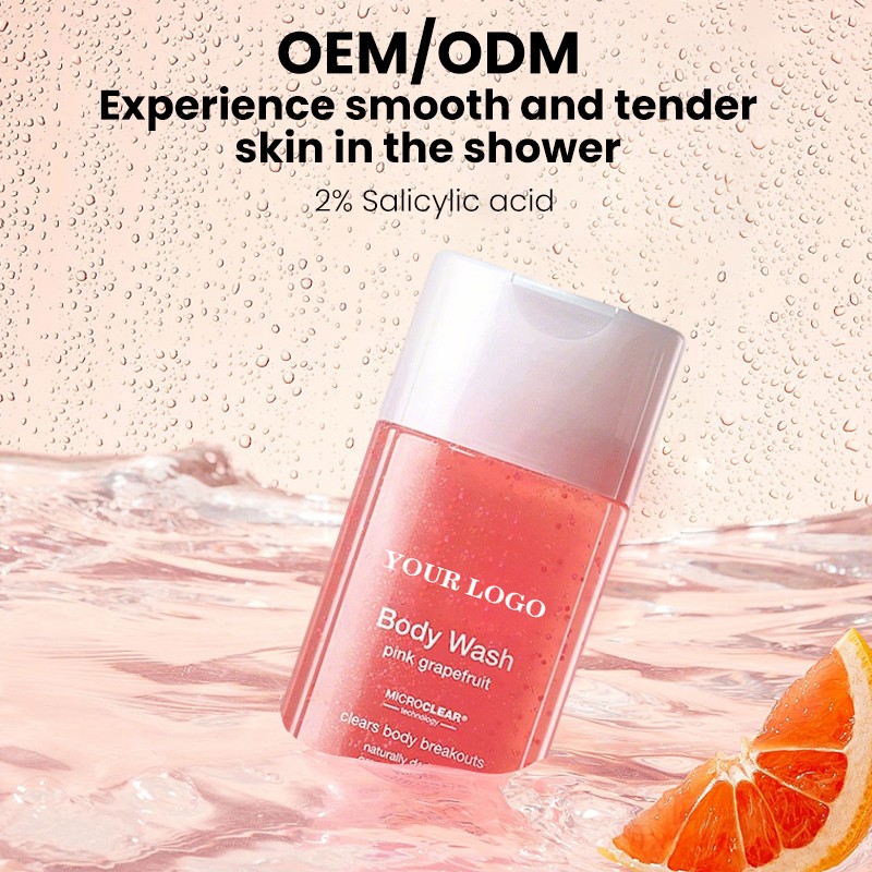 Shower Gel Manufacturer - MULAN Organic Grapefruit Whitening Acne