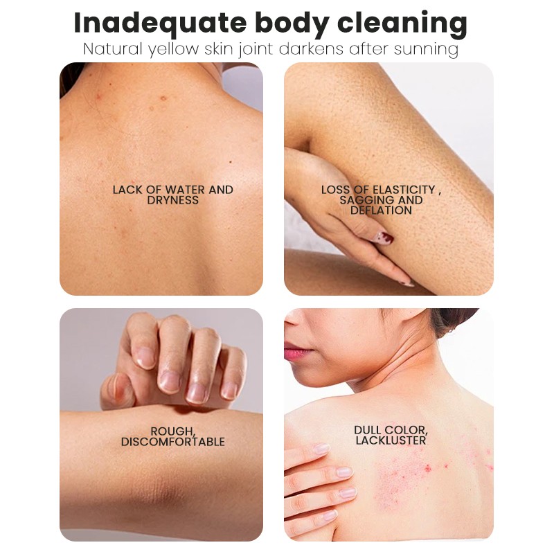 Glycolic Acid Scrub Factory - MULAN Exfoliating Brightening Removes Dead