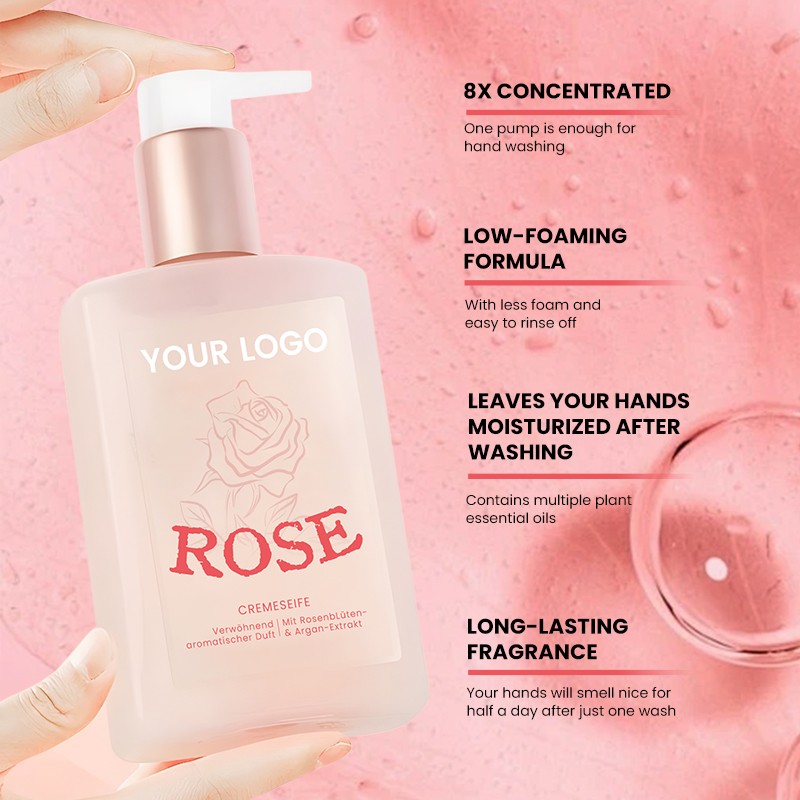 Hand Care Gel Factory - MULAN High Performance Custom Logo Rose