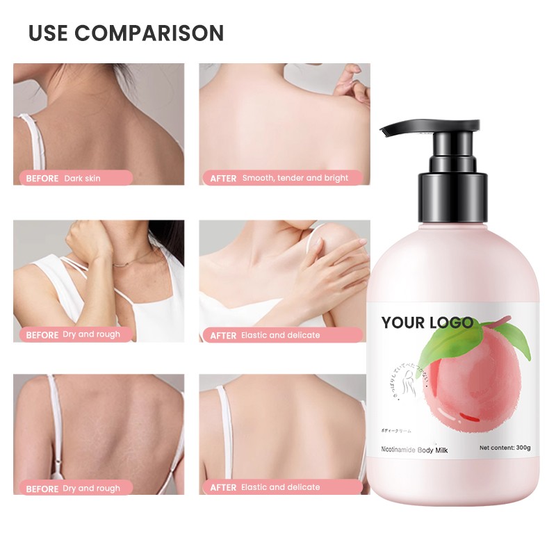 Body Lotion Manufacturer - MULAN Own Brand Nicotinamide Whitening