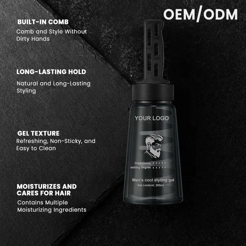 Hair Styling Gel Manufacturer - MULAN Men Cool Styling Moisturizing Non
