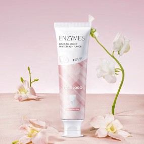 Toothpaste Factory - MULAN Customizable Herbal White Peach Enzyme