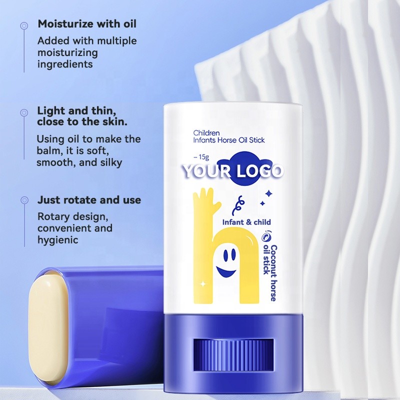 Body Moisturizer Manufacturer - MULAN 15g Coconut Horse Oil Baby