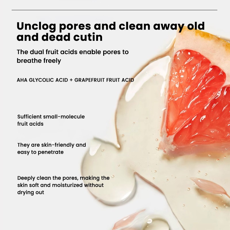 Shower Gel Manufacturer - MULAN Organic Grapefruit Whitening Acne