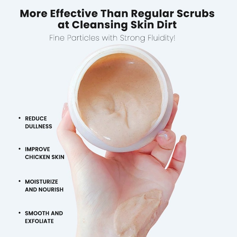 Body Scrub Manufacturer - MULAN Organic Exfoliating Deeply Cleanses